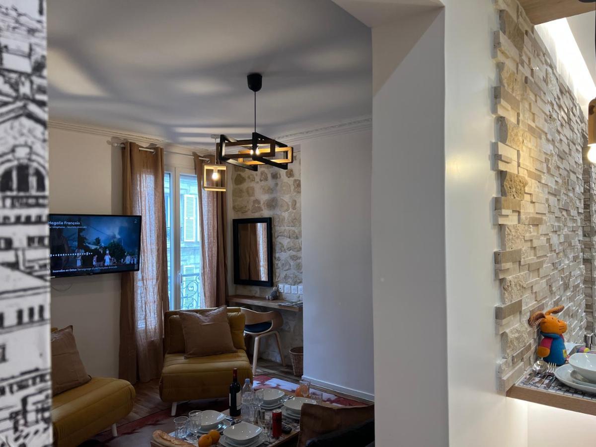 Cosy Appartement A 500M De Montmartre Paris Exteriör bild